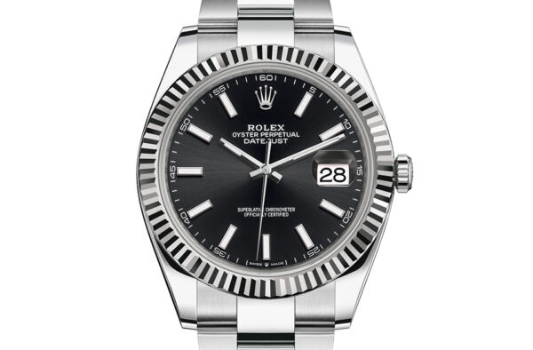 Rolex DATEJUST 41 Oyster, 41 mm, Oystersteel and white gold M126334-0017