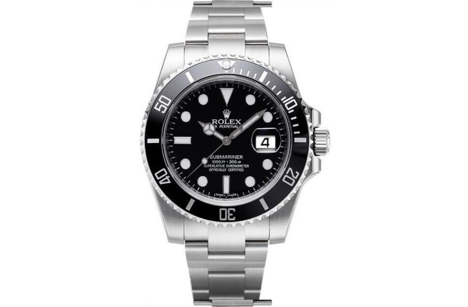 Rolex Oyster Perpetual Submariner 40mm Black Dial Watch 116610LN-97200